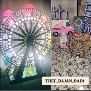 BATH & BODY WORKS FERRIS WHEEL Light Up & MILKBAR BIRTHDAY CAKE WALLFLOWER PLUGS